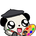 hp_panda_painter custom emote | Hell's . Paradise . OwO . PokéTwo