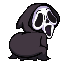Screamtwerk animated emote from Heart.exe