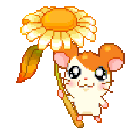44965hamtarosunflower animated GIF emoji from 𝕄𝕚𝕤𝔽𝕚𝕥 ℂ𝕣𝕖𝕨