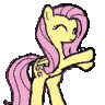 flutterdance animated GIF emoji | Friendship Academy - MLP