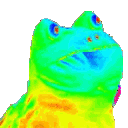 rainbowFrog animated emote | Homespook Community
