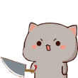 nyaKnife Discord Emoji from Bangwing IN