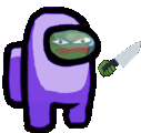 among_us_stab animated GIF emoji | RIZZ HEAVEN | Chill • Hangout • VC • SFW • Events • Friends • Giveaways • Ask to DM • Non Dating