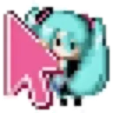 dns_mikuclick Discord Emoji from 䈢𓏼 ᣟ Friends ⋆ ° ꩜.ᐟ