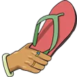 Lachancla custom emote from 💜 Chatty Chatz 💜