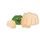 pepepunch animated Discord emote from Secret Cult of Bakchods🥷
