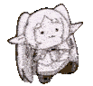 FrierenDance animated GIF emoji - SheepClub