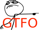 gtfo custom emote from Vine(yl)💽
