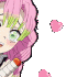 KNYmitsuripeek2 animated Discord emote from ۶ৎ　‿　cemetery　 ݁ 　˖