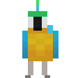 minecraftpartyparrotygb animated GIF emoji from Bangwing IN