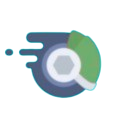 Discord Nitro logo featuring a stylized blue and green gem icon.