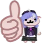 VivianThumbsUp_dragonoof_meh Discord Emoji | Mundo dos Animes - Br