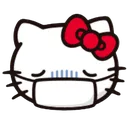 hellokittysick_mini Discord sticker from ₍ᐢᐢ₎      ✿  ੭   mιnι  cαƒe  ♡⃘ ⊹