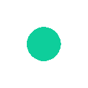 Blinking_green animated Discord emote from Project ALTER EGO [Chapter 0]