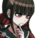 5782_maki_harukawa_think Discord Emoji | Nova Luna (新月)