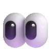 Eyes animated emote | Μ Λ Υ V Ι L L Ξ