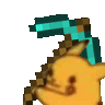 pikamine animated emote from THE GRID™