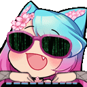 b_girl_dj animated emote | Luminous Lounge