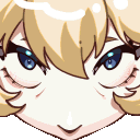 Koneba_Blink animated GIF emoji from WONDERLAND