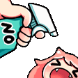 nospray animated emote | Brat Central Station [21+]