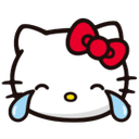 605861hellokittylaugh custom emote from Pastel Chains Collective
