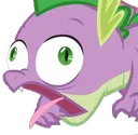 Spike_BLECH custom emote | Friendship Academy - MLP