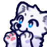 wolfclap animated GIF emoji | || mongrel mutts