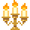 candle_gold animated GIF emoji - ⋮ ⌗ ┆ ˚ノfishies◞ ♡