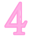 number_4 custom emote from commissonsbymia ʚɞ
