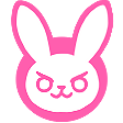 DVaBunny Discord Emoji from UK Gamers 🇬🇧