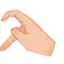 FingerHeartR Discord sticker - 𓆩❈𓆪 Sylvara Café 𓆩❈𓆪