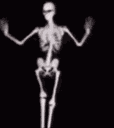 skeletondance animated GIF emoji from 𝙰𝚄𝚁𝙰𝚇𝚇 ☕