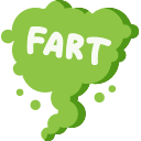 Fart animated GIF emoji - AK's Feet Heaven