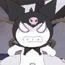 188_madkuromi animated emote - Rabbit Hole