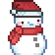 snowman animated emote | Hell's . Paradise . OwO . PokéTwo