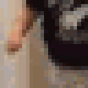A toddler is captured in a blurry, fast-motion sequence while running.