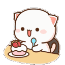 eatingcake animated emote | RIZZ HEAVEN | Chill • Hangout • VC • SFW • Events • Friends • Giveaways • Ask to DM • Non Dating
