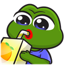 7183pepedrink Discord sticker from Realm Explorer | Find & Promote