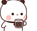 pandacoffee animated Discord emote from Tathastu