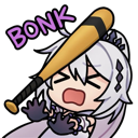 bonk custom emote from Rabbit Hole