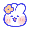 ArtistCafe_bunnyflower Discord Emoji | Artist Cafe