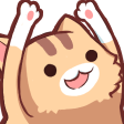GatoHands_Up Discord Emoji | ᑕᕼIᒪᒪ 乙OᑎE 🦋 || ᑕᕼIᒪᒪ ᑕOᗰᗰᑌᑎITY