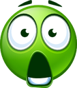 SurprisedGreen custom emote - PokéChill🍯