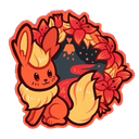 eFlareon Discord sticker | CobbleTech