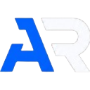 The letters A and R styled as a bold logo with blue and white colors against a dark background.