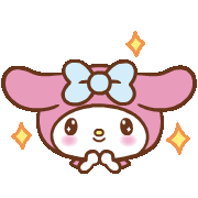 mymelodyomg animated emote from bunette Ი⑅𐑼