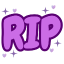 813969rip Discord sticker | 𝕄𝕚𝕤𝔽𝕚𝕥 ℂ𝕣𝕖𝕨
