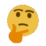 Thinking4D animated emote - Mandatory Fun