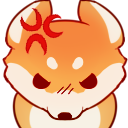 shiba_angry custom emote from || mongrel mutts