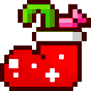 ChristmasStocking animated Discord emote from Polara ✧ #NO KEY🔓